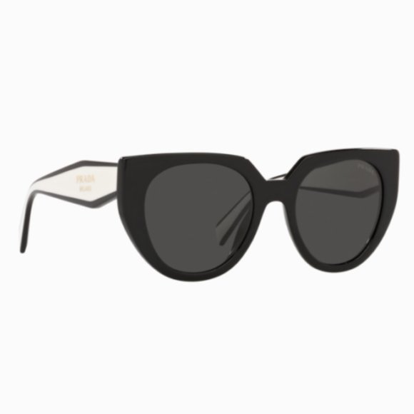 NEW PRADA PR14WS 09Q5S0 WOMEN'S SUNGLASSES BLACK PRADA PR 14WS NEW SPR 14W - Picture 1 of 6